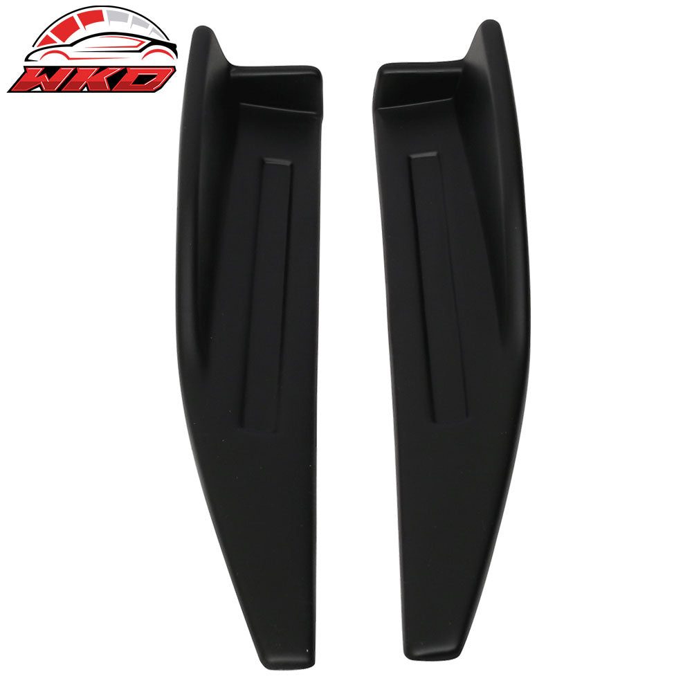 Universal PP Side Skirts Extension Winglet Canard Rocker Splitter