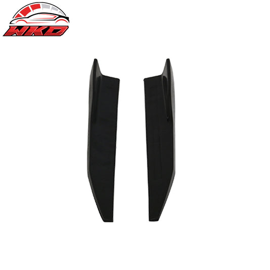 V5 Side Skirts Extension Winglet Wind Blades Rocker Splitter 2PC - PU | Wholesale