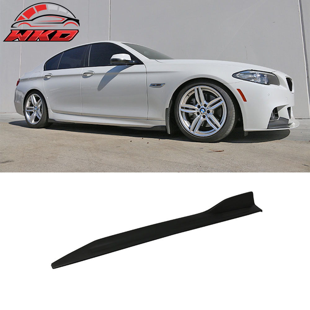 Universal V5 Side Skirts Extension Winglet Wind Blades Rocker Splitter 2PC - PU