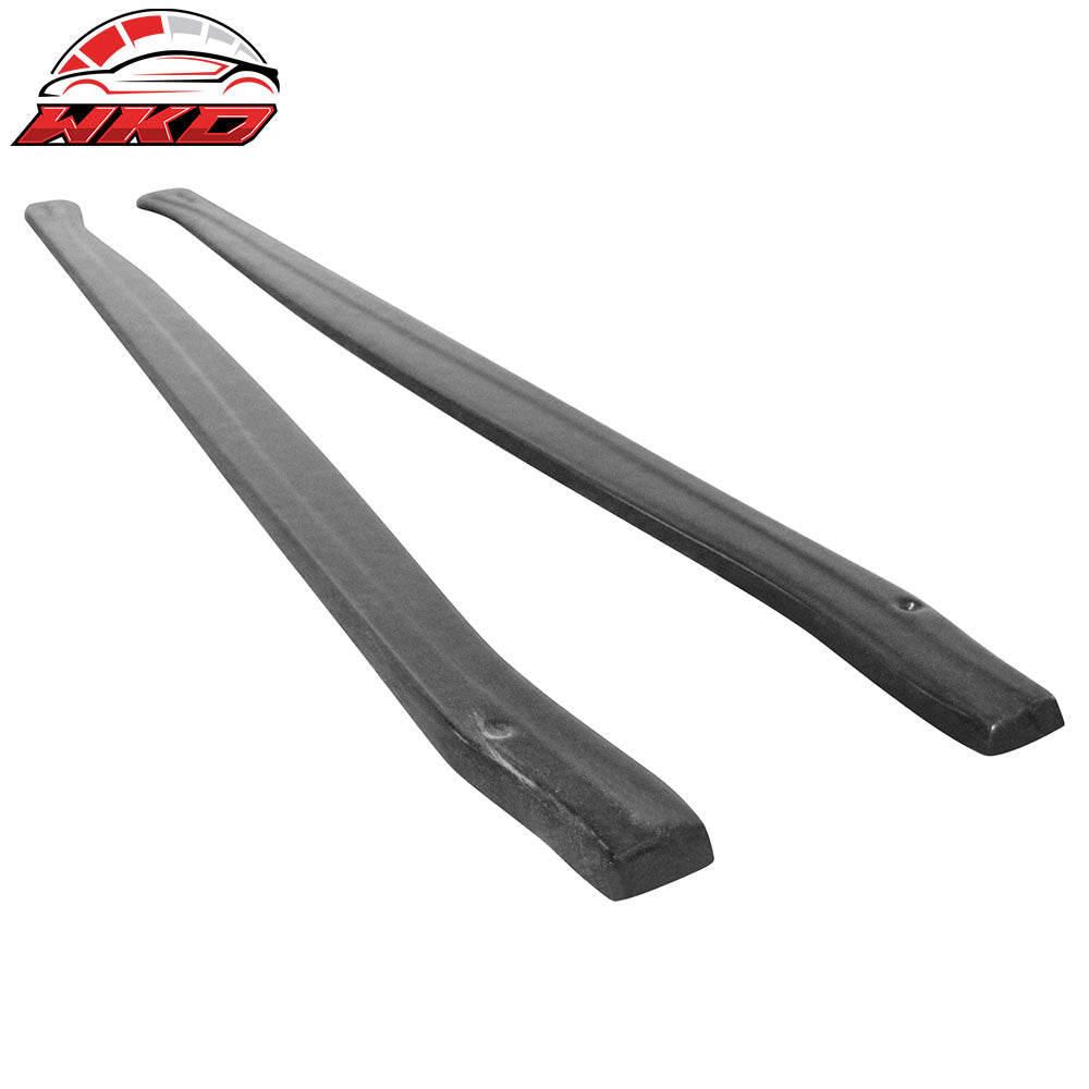 Fits 17-25 Alfa Romeo Giulia Side Skirts Extension Bottom Line Rocker Panels PU