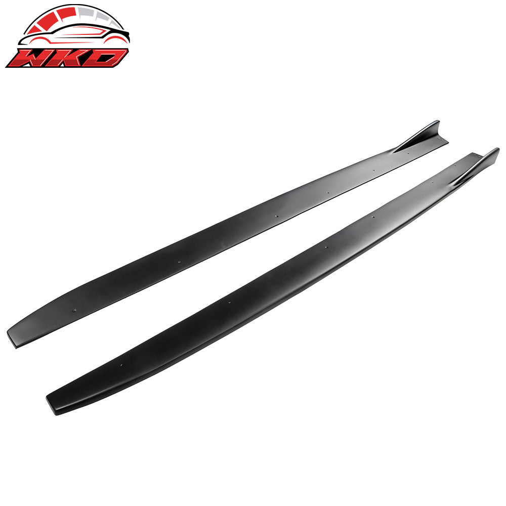 2013-20 Lexus GS F Sport Side Skirts Panel Extension Matte Black Pair - PP | Wholesale