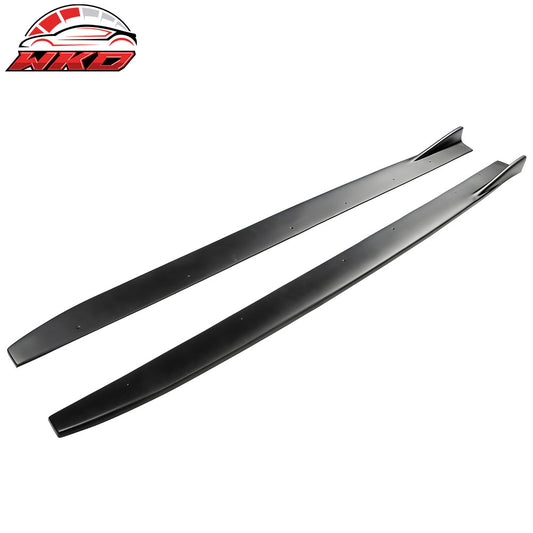 2013-20 Lexus GS F Sport Side Skirts Panel Extension Matte Black Pair - PP | Wholesale