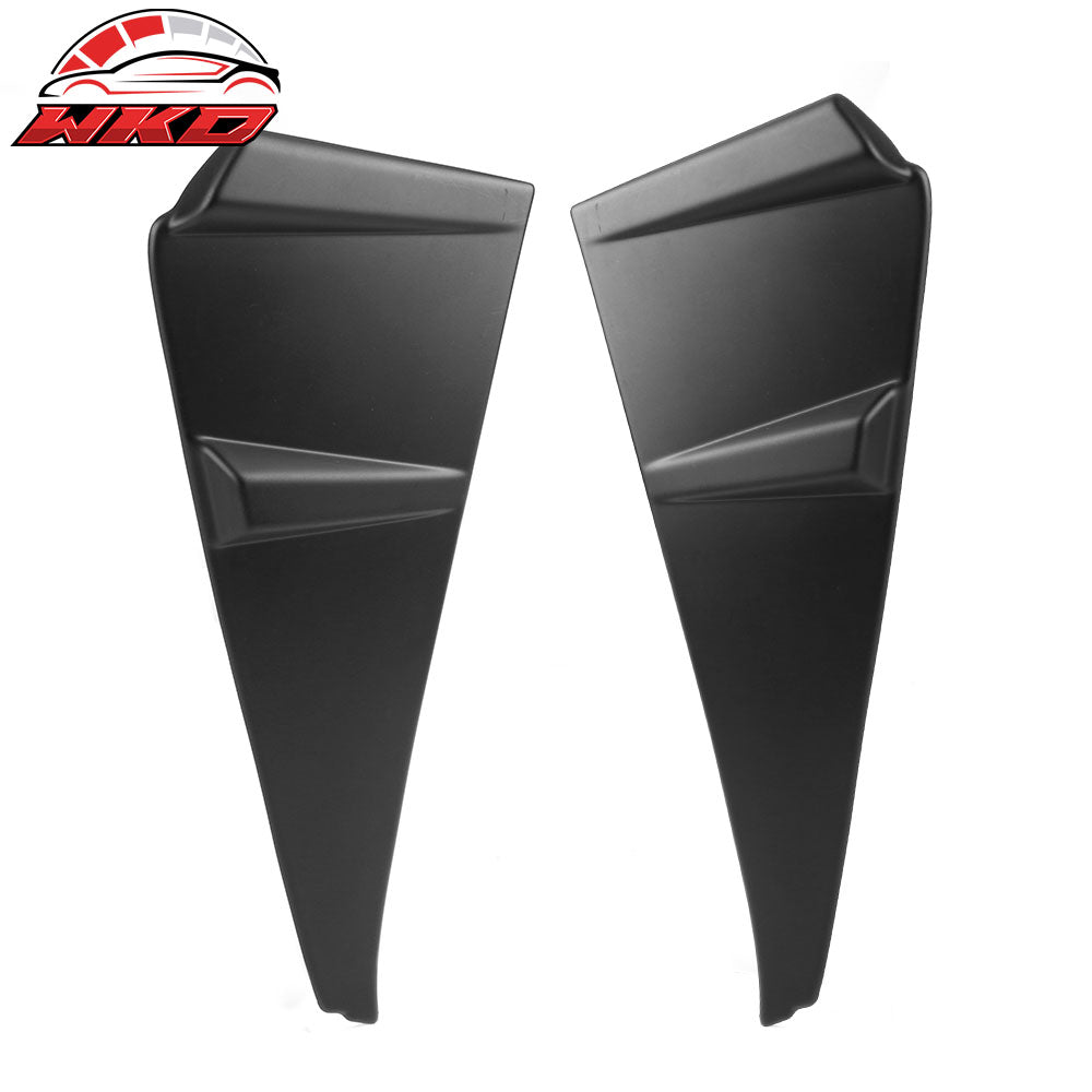 Fits 08-14 Lexus ISF Novel Style Side Vent Fender Air Wing Trim 2 Pieces PP