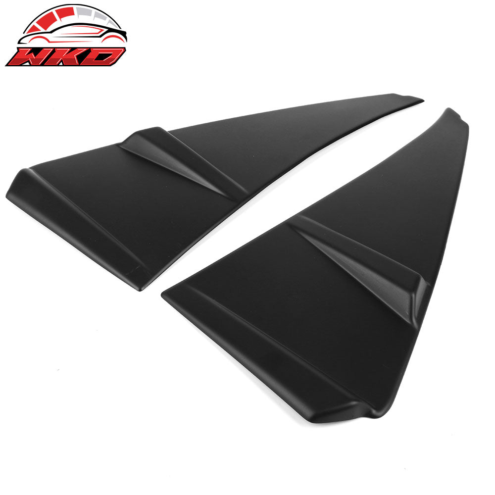 Fits 08-14 Lexus ISF Novel Style Side Vent Fender Air Wing Trim 2 Pieces PP