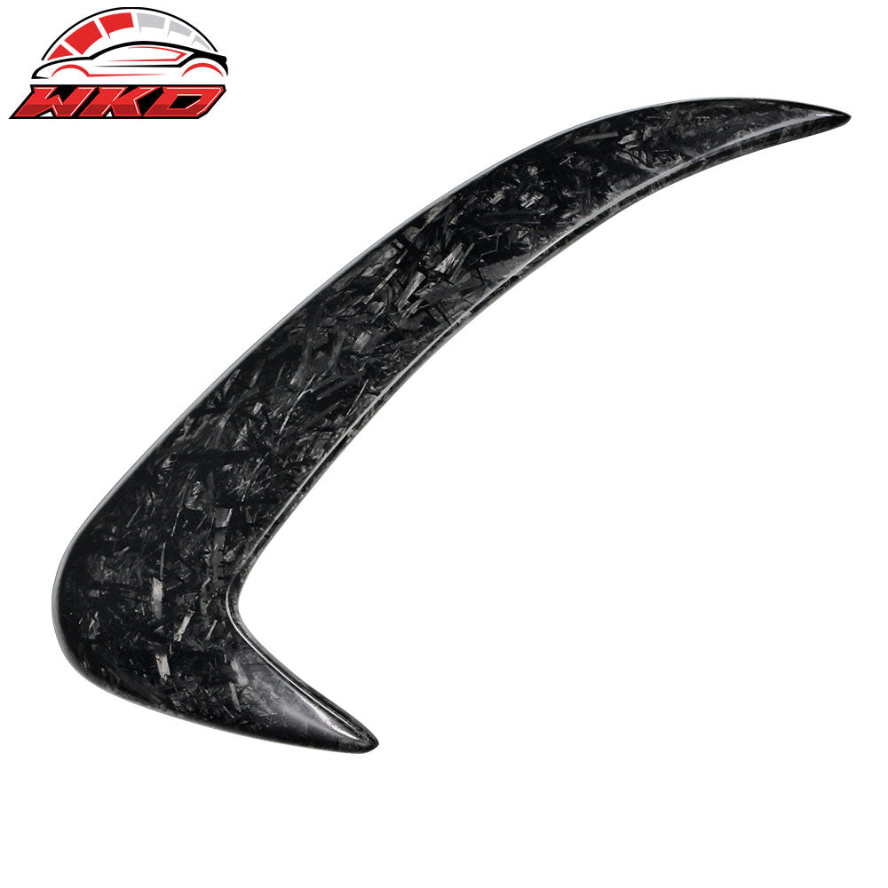 Fits 15-18 Bnez C-Class W205 Front + Rear Side Vents Spoiler Forged Carbon Fiber