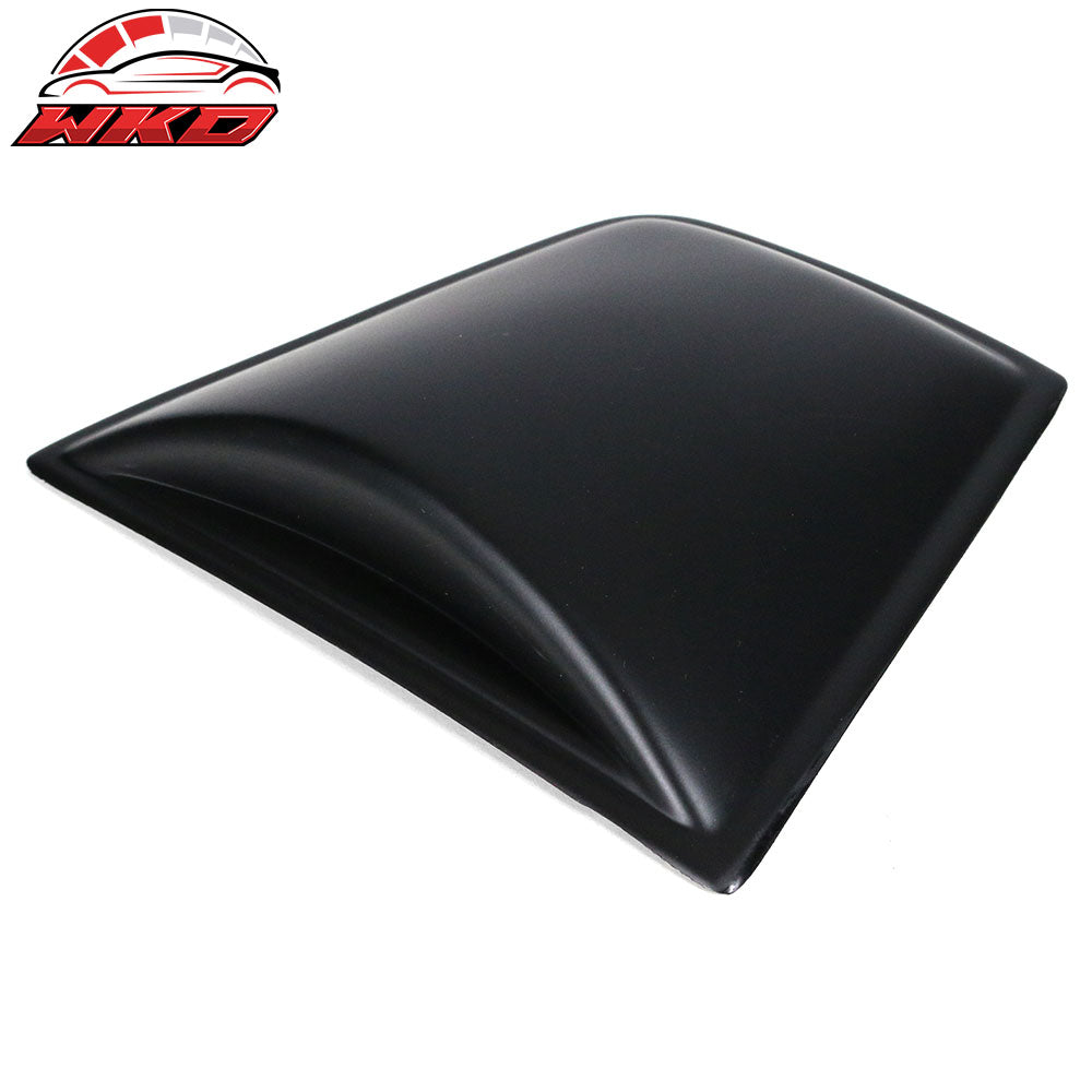 Fits 11-23 Dodge Charger V4 Style Side Quater Scoop Window Louver PP Matte Black