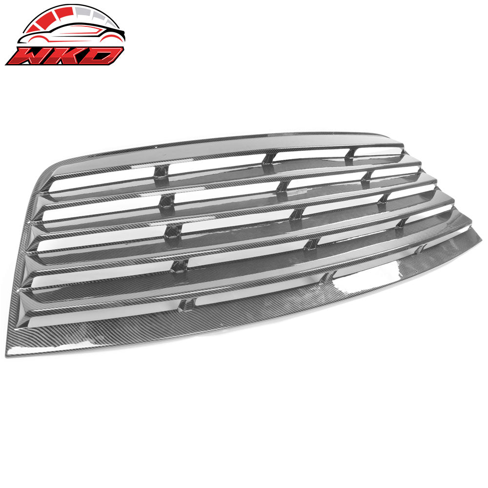 Fits 08-23 Dodge Challenger IKON XE Style Rear Side Window Louver Vent Scoops
