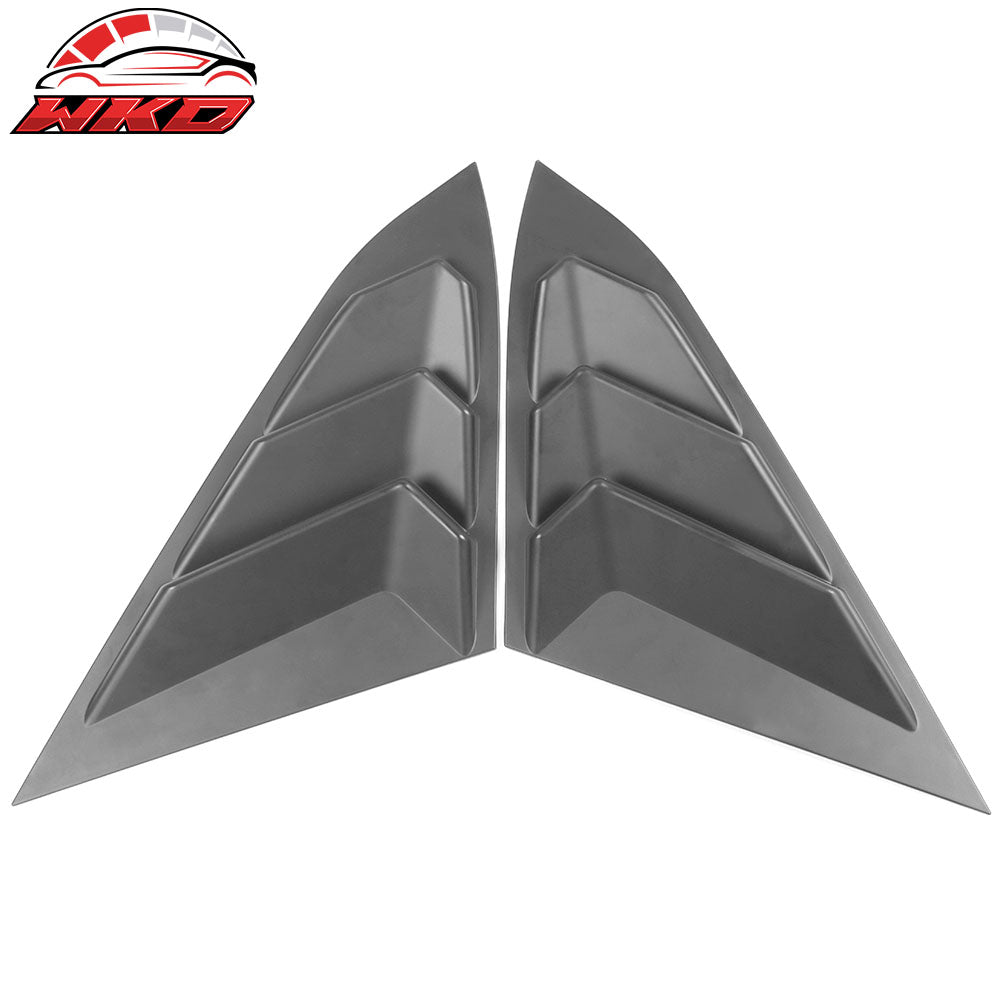 2016-21 Honda Civic Sedan 2PCS Rear Side Quarter Window Louvers Cover ABS | Wholesale