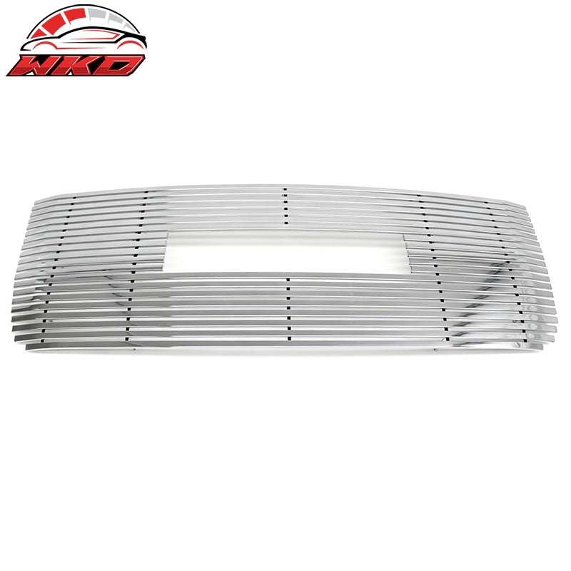 Fits 07-10 Sierra 2500 3500 HD Chrome Billet Style Front Grille Stainless Steel