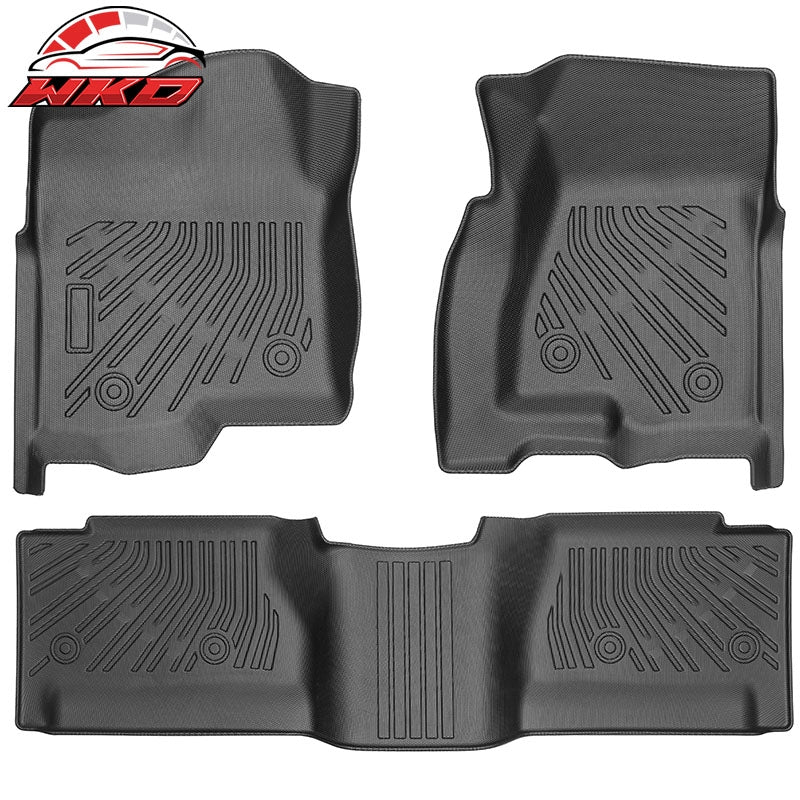 Wholesale 99-07 Silverado 1500 2500 3500 Anti-Slip Floor Mats All Weather TPE Carpets - Wikond Auto