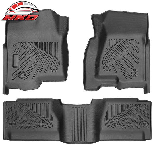 Wholesale 99-07 Silverado 1500 2500 3500 Anti-Slip Floor Mats All Weather TPE Carpets - Wikond Auto