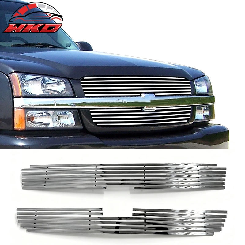 Wholesale 2002-2006 Silverado 1500 2500 3500 HD Avalanche Chrome Billet Front Grille