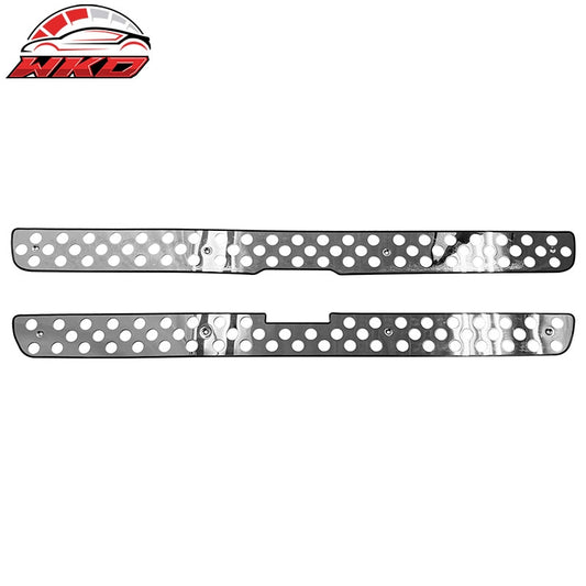 Wholesale For 99-02 Silverado 1500 2500 3500 HD Chrome Grille Punch Design Stainless Steel - Wikond Auto