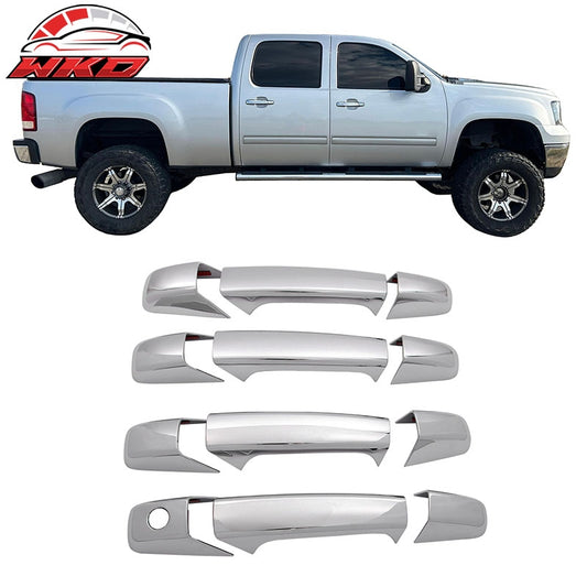 Wholesale For 07-14 Silverado Sierra Suburban Avalanche Door Handle Cover 1-Keyhole Chrome