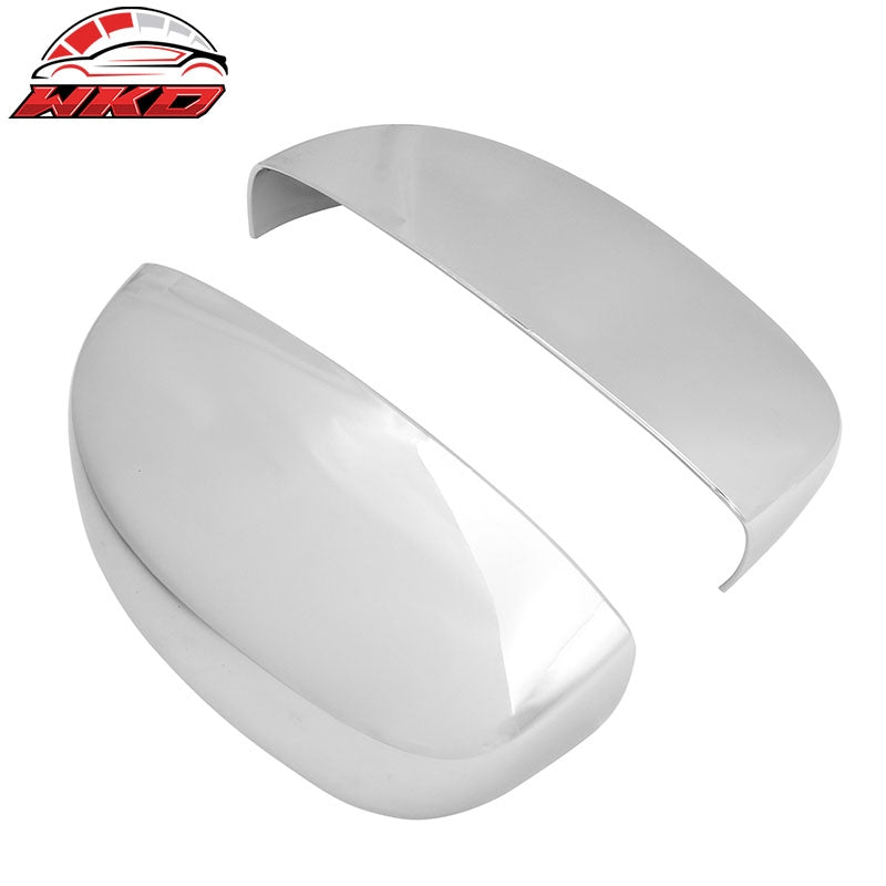 Fits 07-14 Silverado Sierra Yukon Tahoe Avalanche Escalade Mirror Covers Chrome
