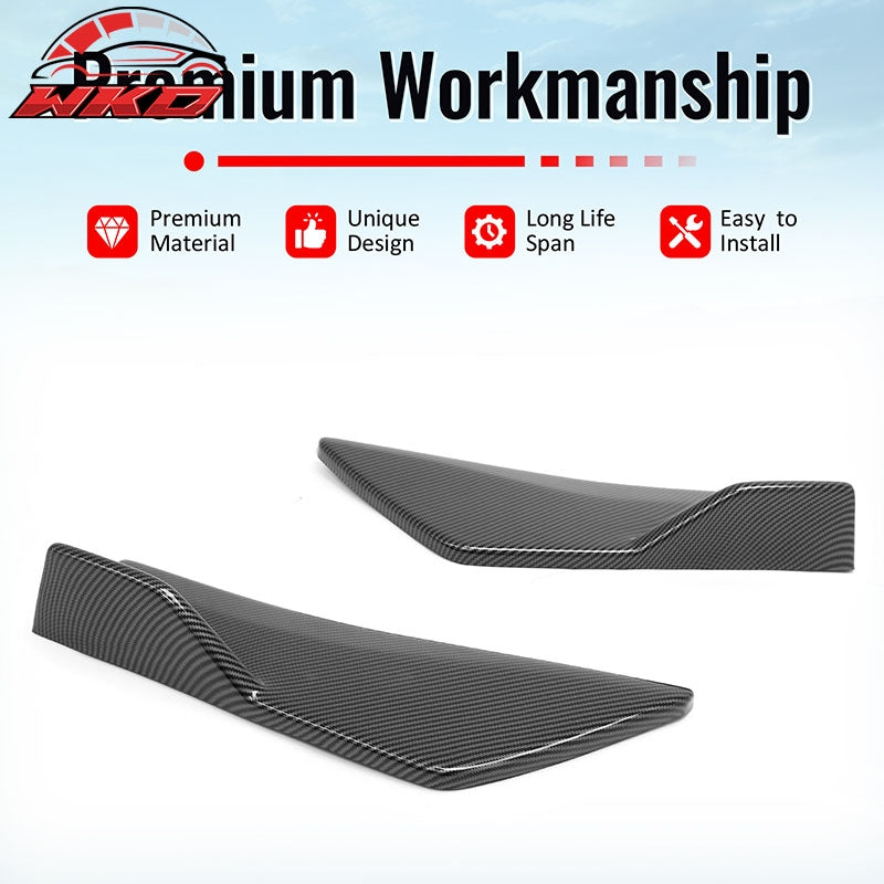 For 23-26 Solterra Carbon Fiber Print ST Style Rear Bumper Side Corner Apron Cap