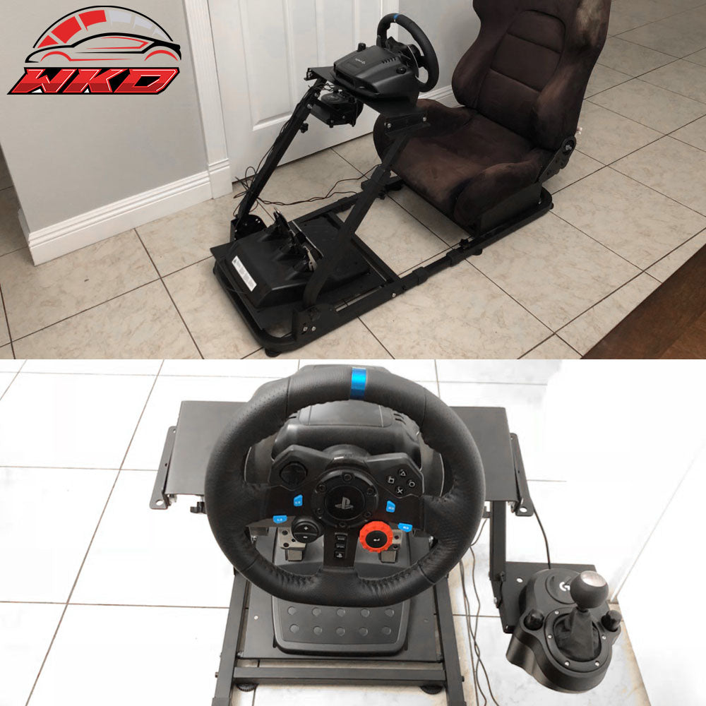 Racing Steering Wheel Stand Compatible with Logitech G29 Thrustmaster Shifter