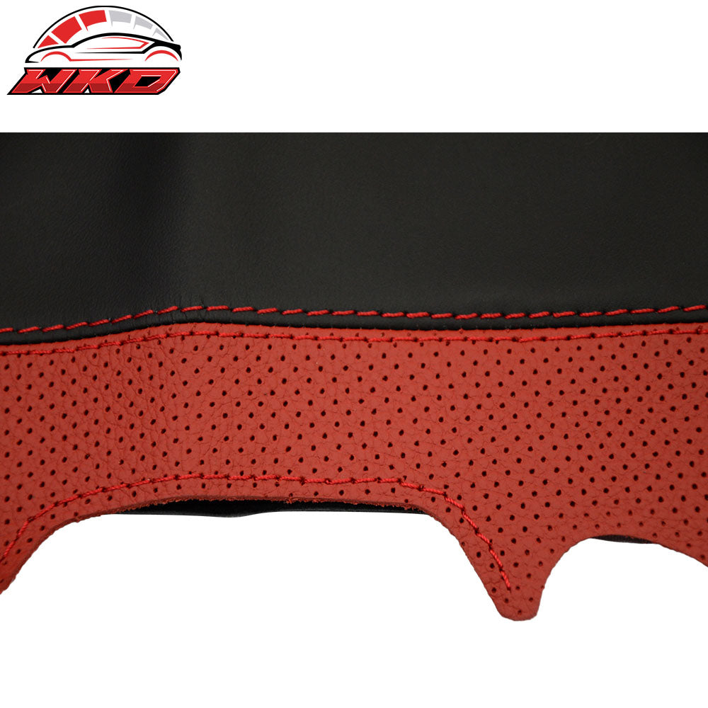 Wholesale 08-11 Honda Accord Steering Wheel Wrap Hand Stitched Leather Cover Panel Kit