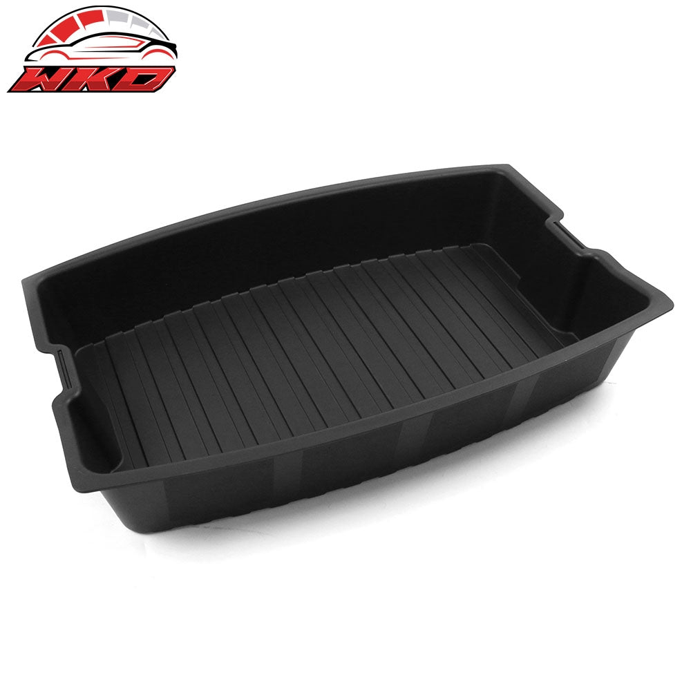 Fits 24-25 Tesla Model 3 2PCS Rear Trunk Lower + Upper Storage Organizer Box PP