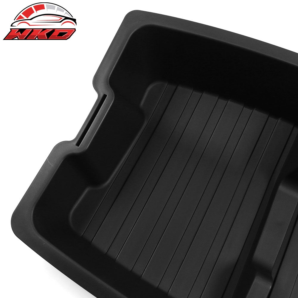Fits 24-25 Tesla Model 3 2PCS Rear Trunk Lower + Upper Storage Organizer Box PP
