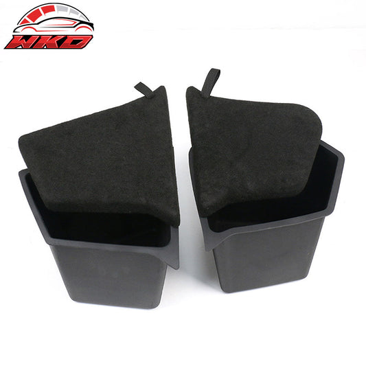 Wholesale 20-23 Tesla Model Y Cargo Side Storage Organizer Bins Pocket Box W/ Cover