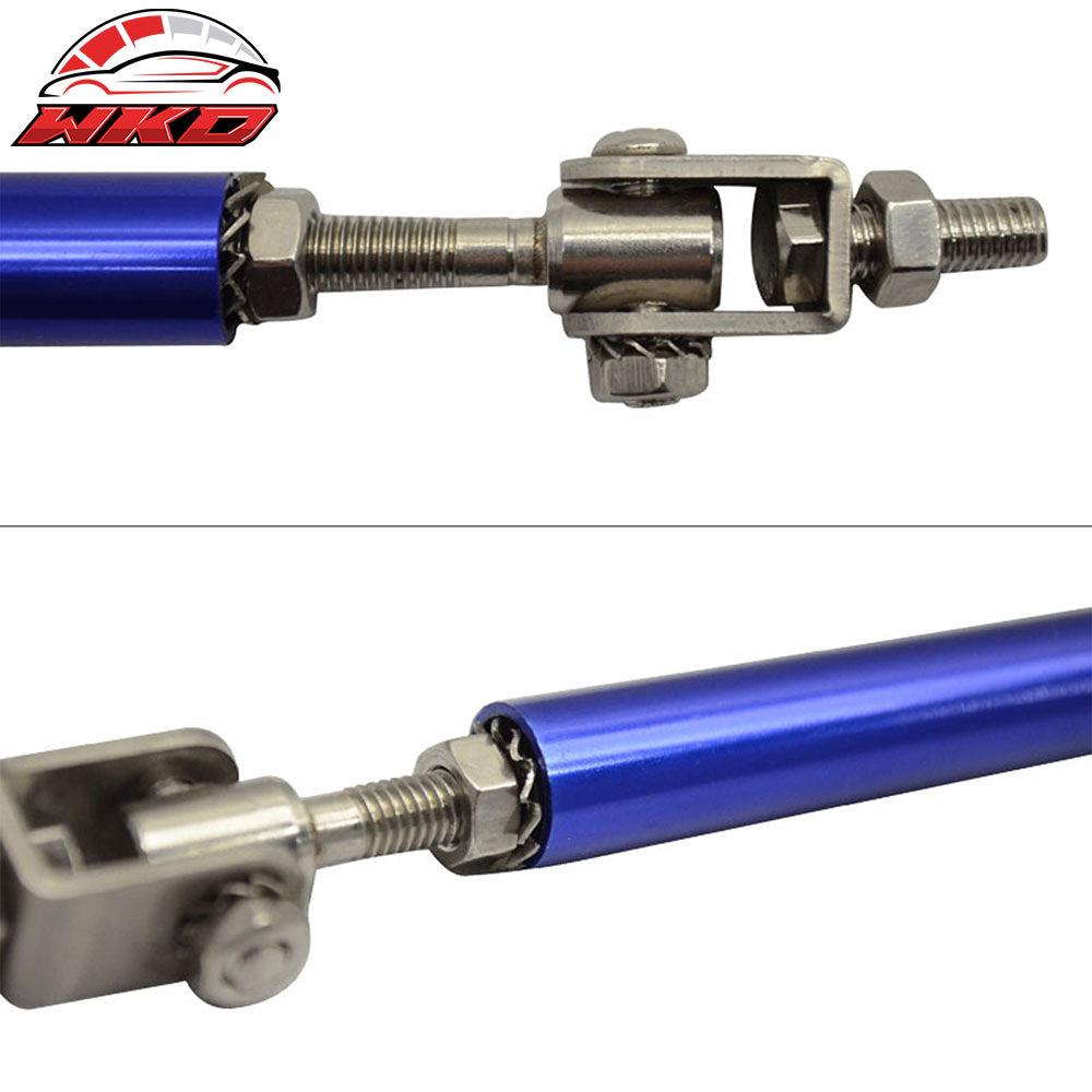 5.5ā€?8ā€?Adjustable Front Bumper Lip Spoiler Splitter Strut Rod Support Bars