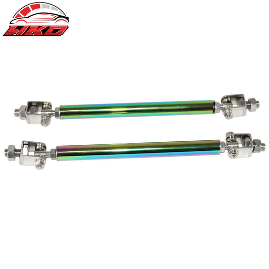 Wholesale NEO Adjustable 2PCS Front Bumper Lip Spoiler Splitter Strut Rods Support 8-10.6"