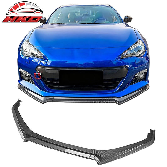 Wholesale 13-16 Subaru BRZ CS Style Front Bumper Lip Chin Splitter Carbon Fiber Print - Wikond Auto