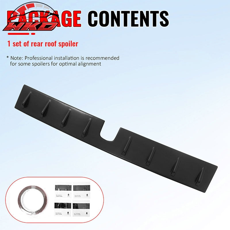 Wholesale For 22-25 Subaru BRZ 22-26 GR86 OE Style Roof Vortex Spoiler Fin Matte Black ABS - Wikond Auto