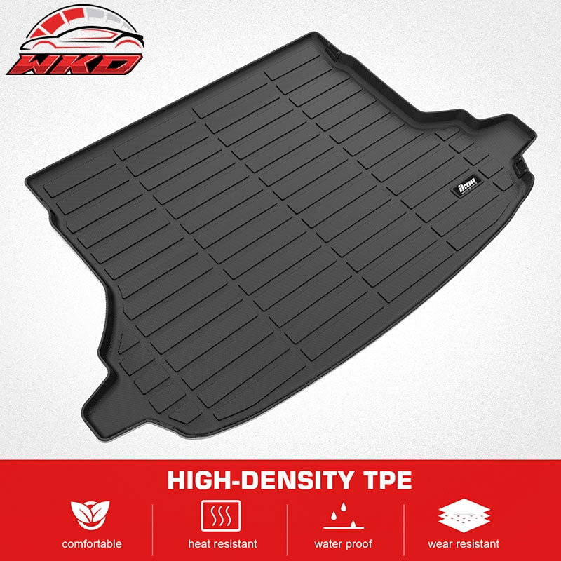 Wholesale 19-24 Subaru Forester 3D Molded TPE Trunk Mat Cargo Liner Pad +Cargo Cover - Wikond Auto