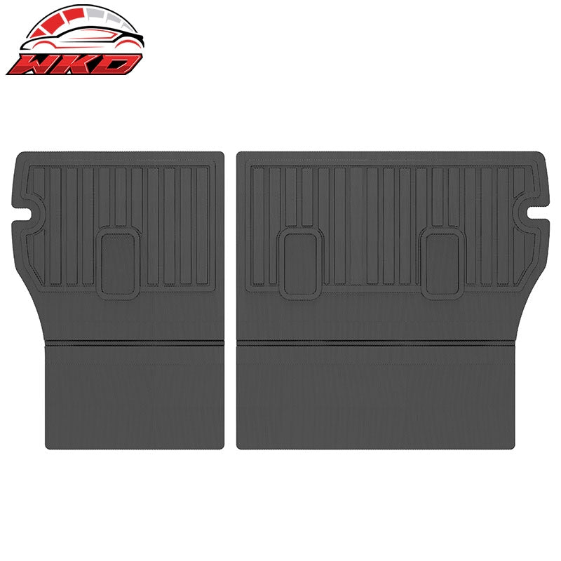 Fits 25-26 Subaru Forester Carbon Fiber Texture Cargo Cover + Backrest+Trunk Mat
