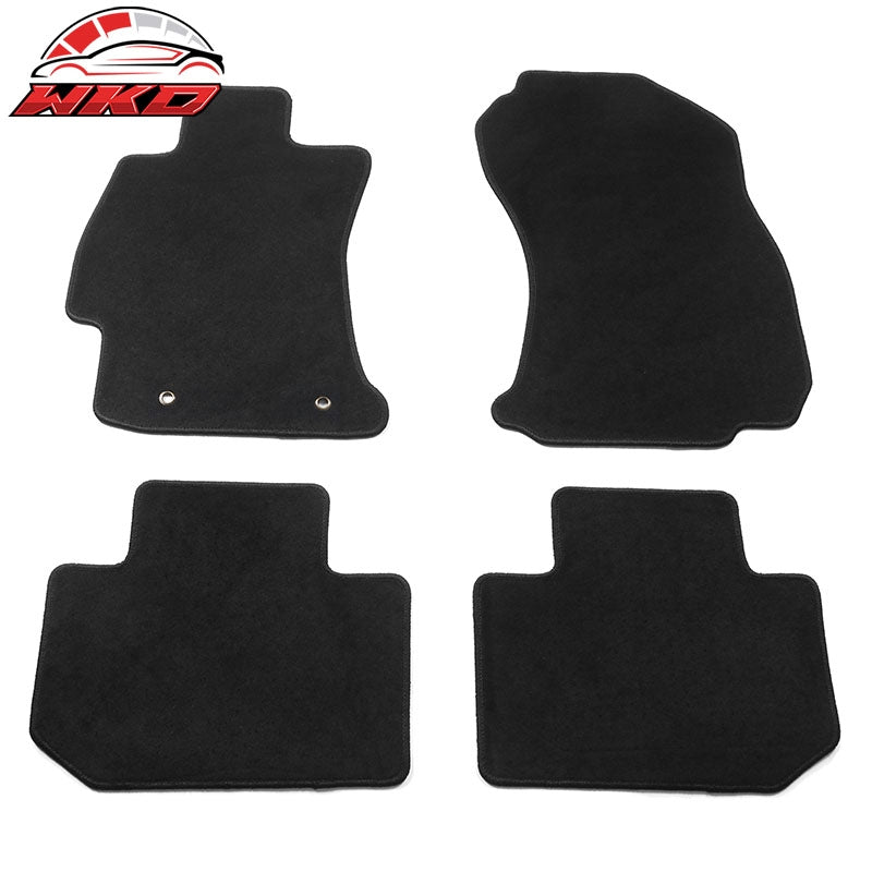 Wholesale 14-18 Subaru Forester 4DR Front & Rear Floor Mats Carpet Nylon 4PCS - Black