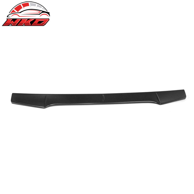 Fits 15-21 Subaru WRX STI 4th V2 Style Trunk Add On Gurney Flap Wing Spoiler ABS
