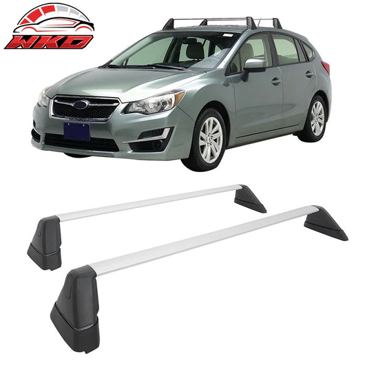 Wholesale 12-16 Subaru Impreza Non-Sport Roof Rack Cross Bar OE Style Aluminum Rails - Wikond Auto