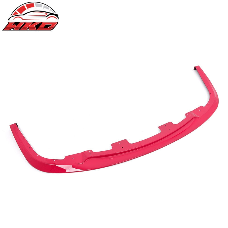 Fits 06-07 Subaru Impreza WRX 4DR STI Style Front Bumper Lip Spoiler PP Pink
