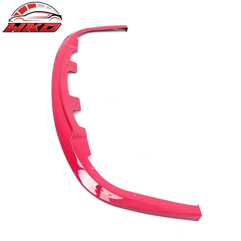 Fits 06-07 Subaru Impreza WRX 4DR STI Style Front Bumper Lip Spoiler PP Pink