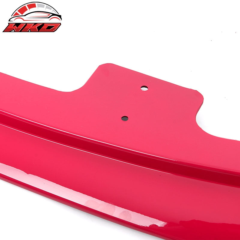 Fits 06-07 Subaru Impreza WRX 4DR STI Style Front Bumper Lip Spoiler PP Pink