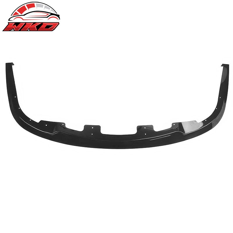 Fits 06-07 Subaru Impreza WRX STI Style Front Bumper Lip Spoiler PP Gloss Black