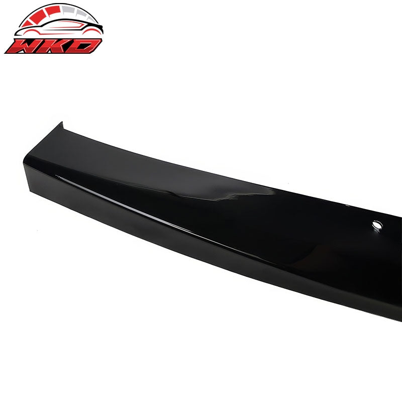 Fits 06-07 Subaru Impreza WRX STI Style Front Bumper Lip Spoiler PP Gloss Black