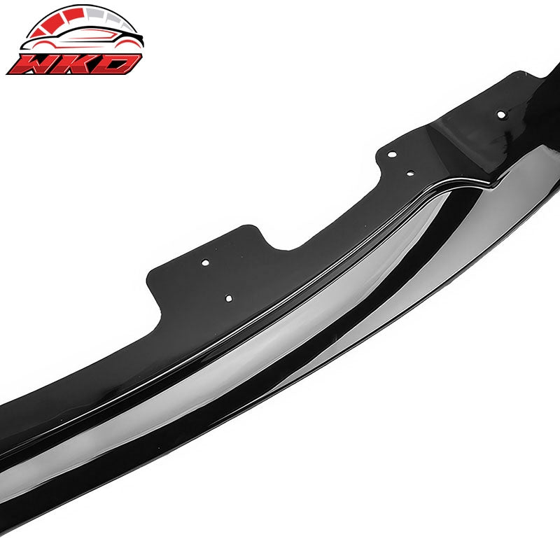 Fits 06-07 Subaru Impreza WRX STI Style Front Bumper Lip Spoiler PP Gloss Black
