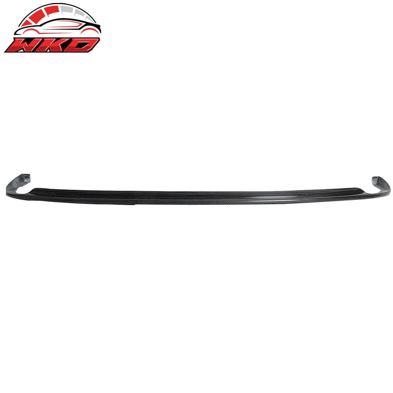 Fits 08-10 Subaru Impreza WRX STI Front Bumper Lip Spoiler - Matte Carbon Fiber
