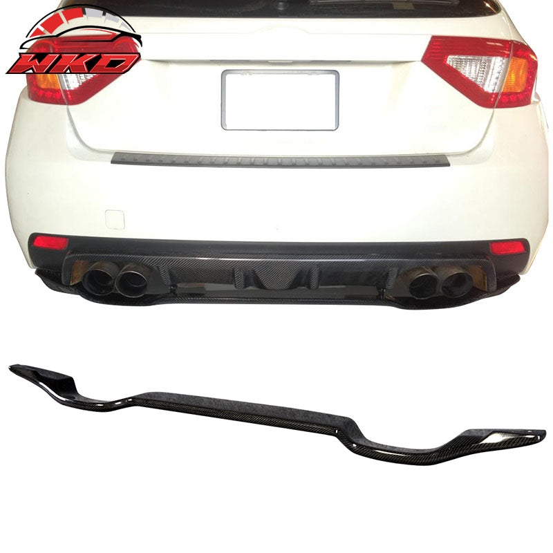 Wholesale 08-14 Subaru Impreza WRX STI R205 Rear Lip Diffuser Matte Carbon Fiber Matte Carbon Fiber - Wikond Auto