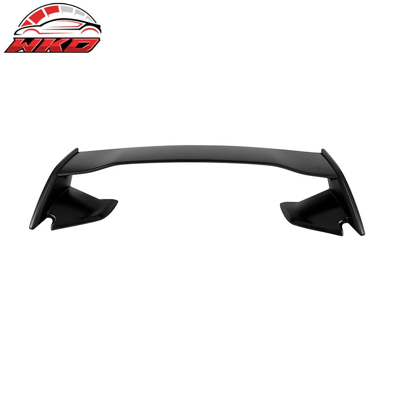 Fits 08-14 Subaru Impreza WRX STI Style Rear Trunk Spoiler Wing Primer Black 5PC