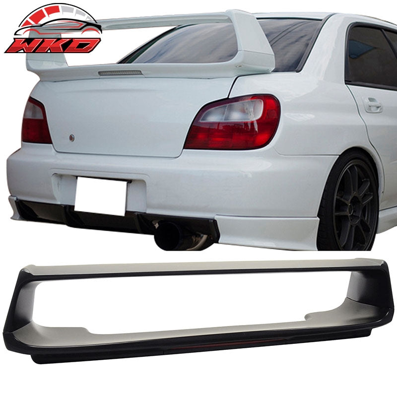Wholesale 02-07 Subaru Impreza WRX STI Style Rear Trunk Spoiler W/LED Light Unpainted