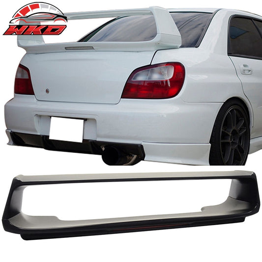 Wholesale 02-07 Subaru Impreza WRX STI Style Rear Trunk Spoiler W/LED Light Unpainted
