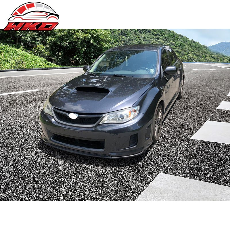 Fits 11-14 Subaru Impreza WRX STI V-Limited Style Front Bumper Lip Chin Splitter
