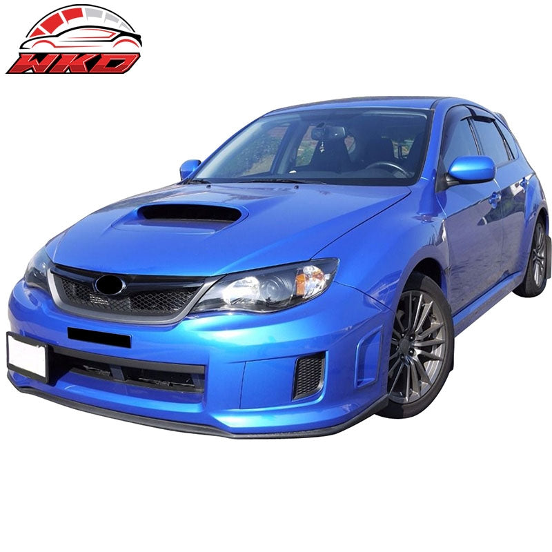 Fits 11-14 Subaru Impreza WRX STI V-Limited Style Front Bumper Lip Chin Splitter