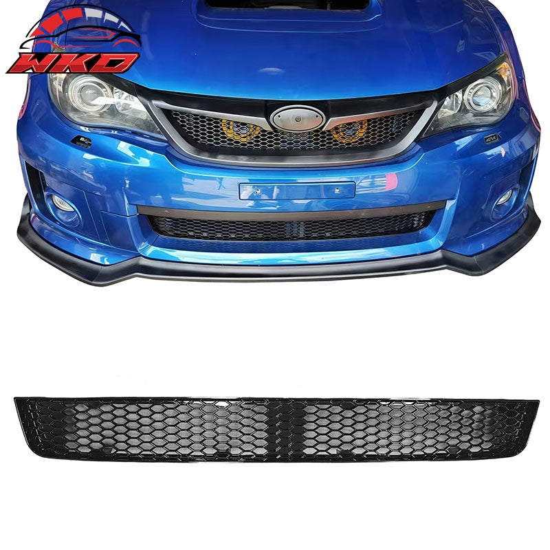 Wholesale 11-14 Subaru Impreza WRX & WRX STI Gloss Black Honeycomb Lower Grille PP - Wikond Auto