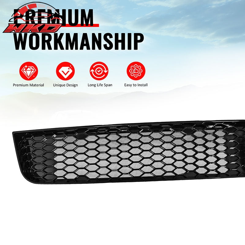 Wholesale 11-14 Subaru Impreza WRX & WRX STI Gloss Black Honeycomb Lower Grille PP - Wikond Auto