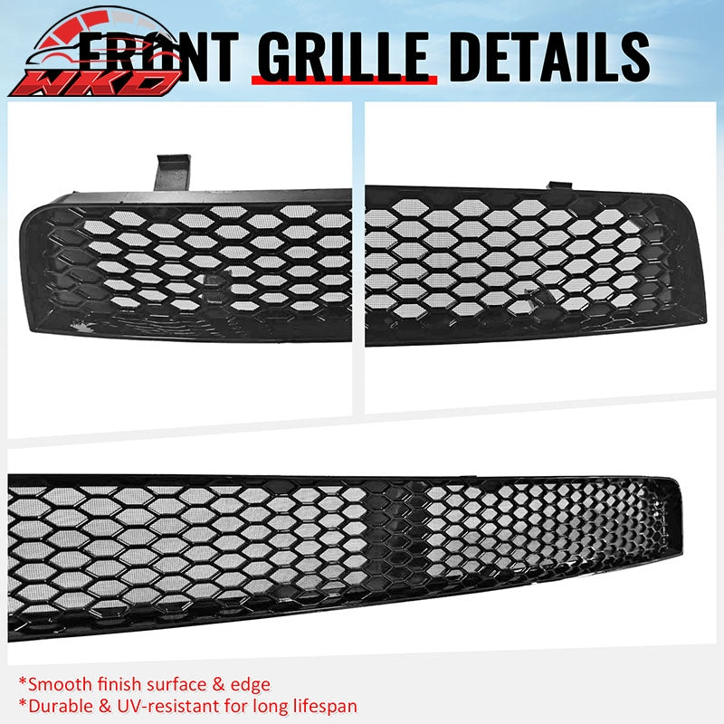 Wholesale 11-14 Subaru Impreza WRX & WRX STI Gloss Black Honeycomb Lower Grille PP - Wikond Auto